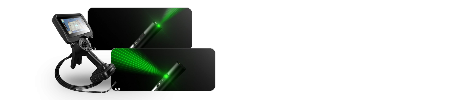 X3000-3D - The world&rsquo;s first Dual-View 3D videoscope