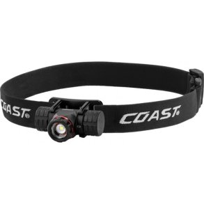 Coast XPH25R genopladelig pandelygte, 400 lumen