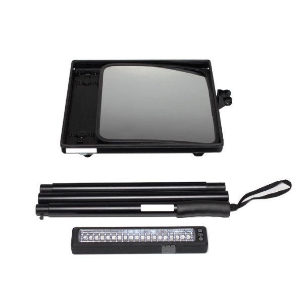 Inspektionsspejl p hjul m. LED