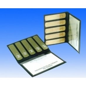 5 stks. Magnetic Flux Indicator Type II (Castrol strips type (A)erospace)