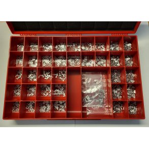 Rntgen Blybogstaver/tal 8mm inkl. kasse (10stk af hver) 