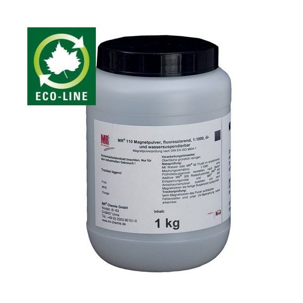 MR 112 Magnetpulver TR koncentrat, fluorescerende, 1:1000 olie og vandoplsning (1kg)
