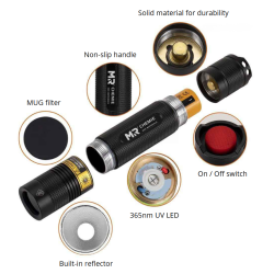 MR 96 E UV Lamp 365nm certificate included 