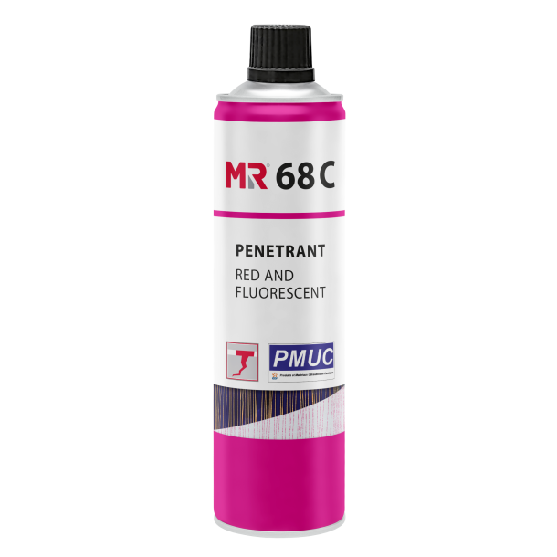 MR 68 C Penetrant red and fluorescent (Box of 12 cans)
