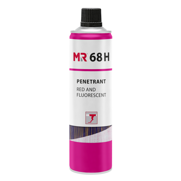 MR 68 H Penetrant red, system "hot" (Box of 12 cans)
