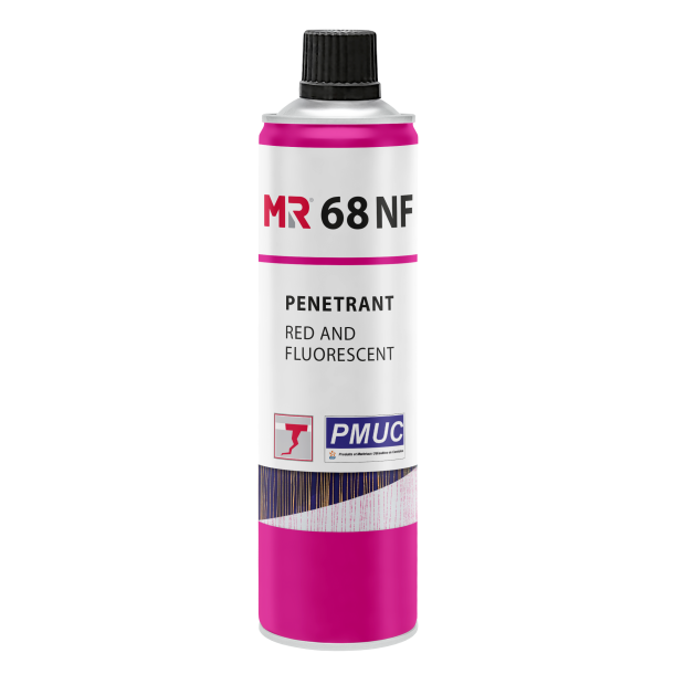 MR 68 NF Penetrant red and fluorescent (Box of 12 cans)