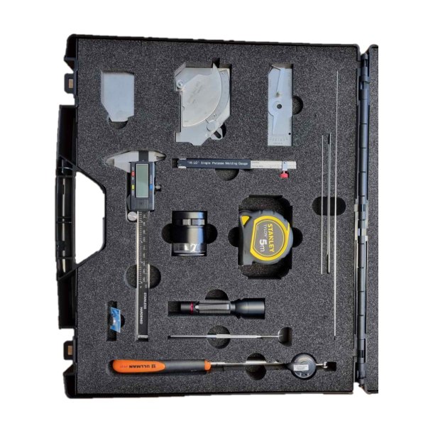 Extended weld inspection kit