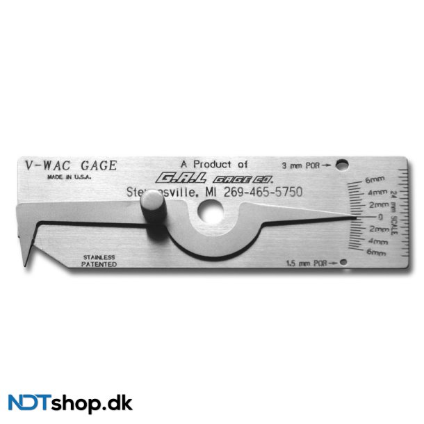 G.A.L "VWAC" Single Weld Gage, mm Weld Measuring Gauges