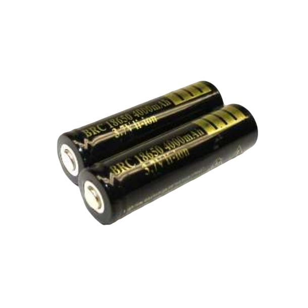 Lithium ion rechargeable battery type 18650 (2 pcs.)