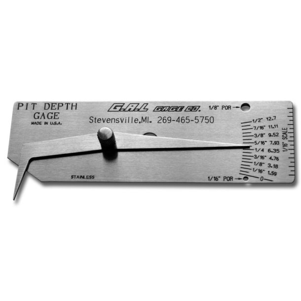 G.A.L Pit Depth Gage 