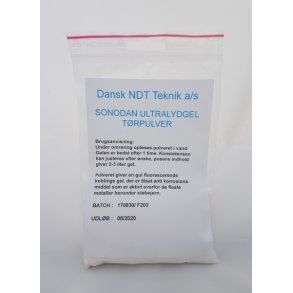 Ultrasound couplant powder 